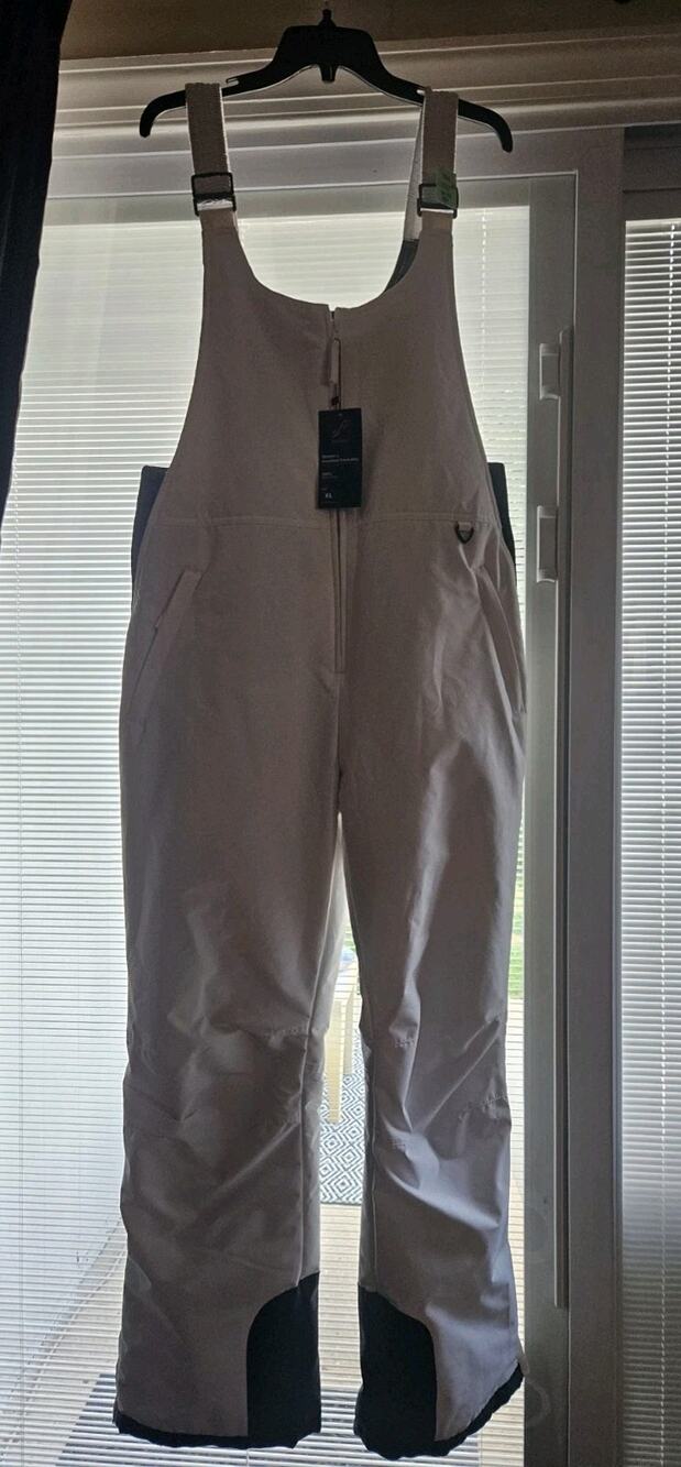 NWT Sportneer Women's ski Bib trousers, waterproof, softshell trousers windproof